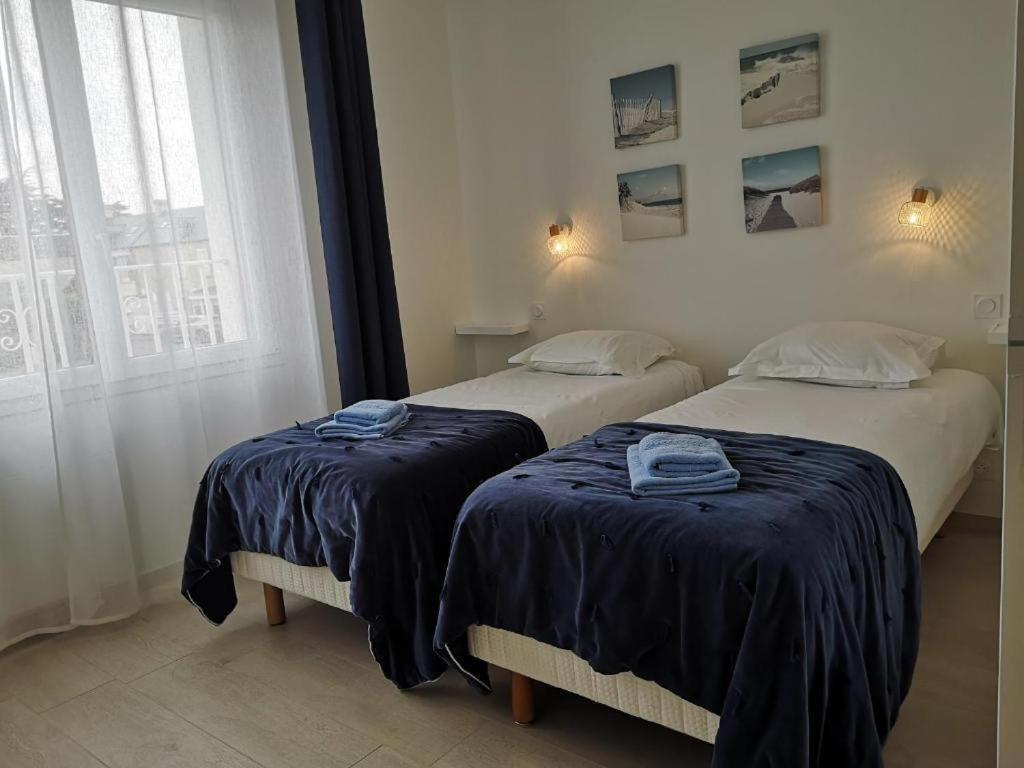 Place Alexandre Stanier Apt N 7 Avec Terrasse Asnelles Exterior foto